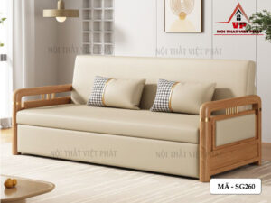 Ghế Sofa Kiêm Giường Ngủ Giá Rẻ - Mã SG260-4