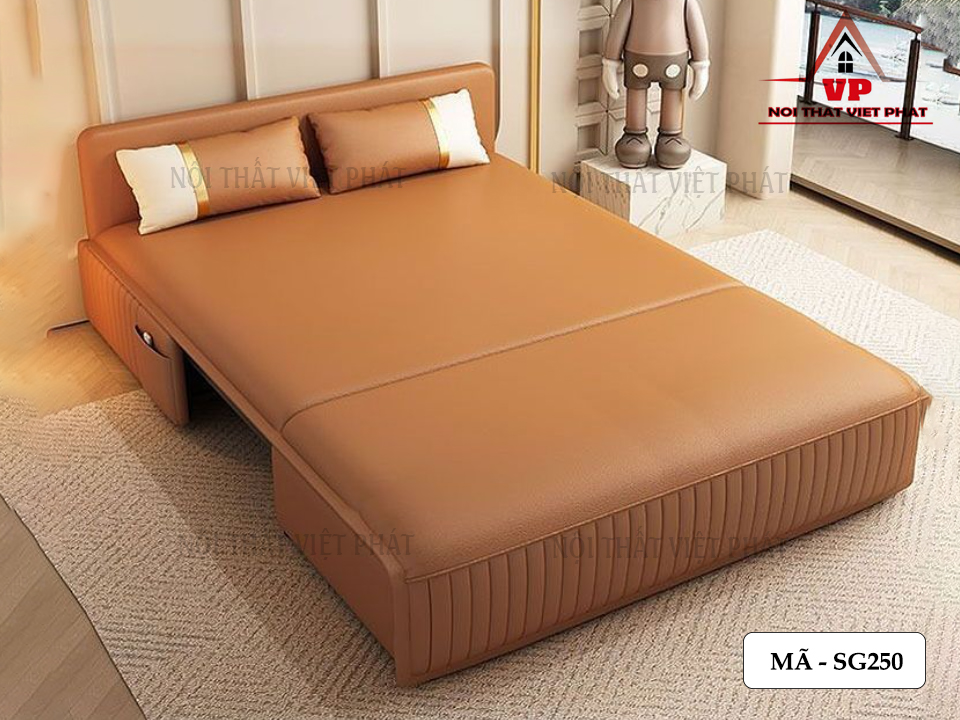 Sofa Giường Chỉnh Điện Cao Cấp - Mã SG250-6