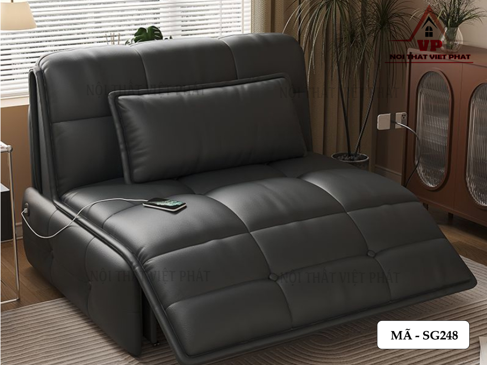 Sofa Giường Chinh Điện Có Ngăn Kéo - Mã SG248-5