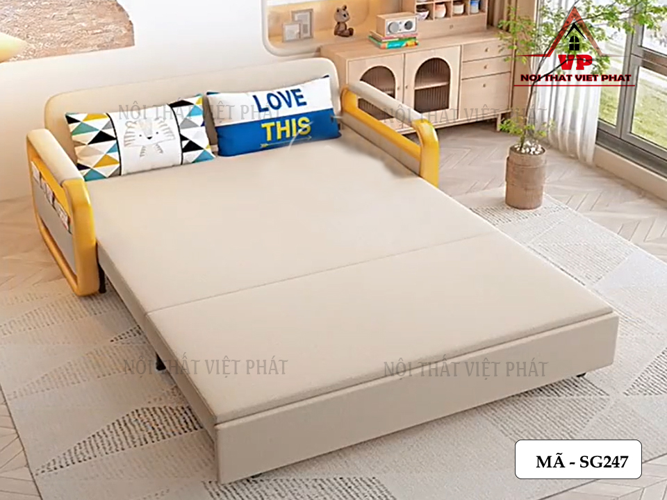 Sofa Giường Hồ Chí Minh - Mã SG247-6