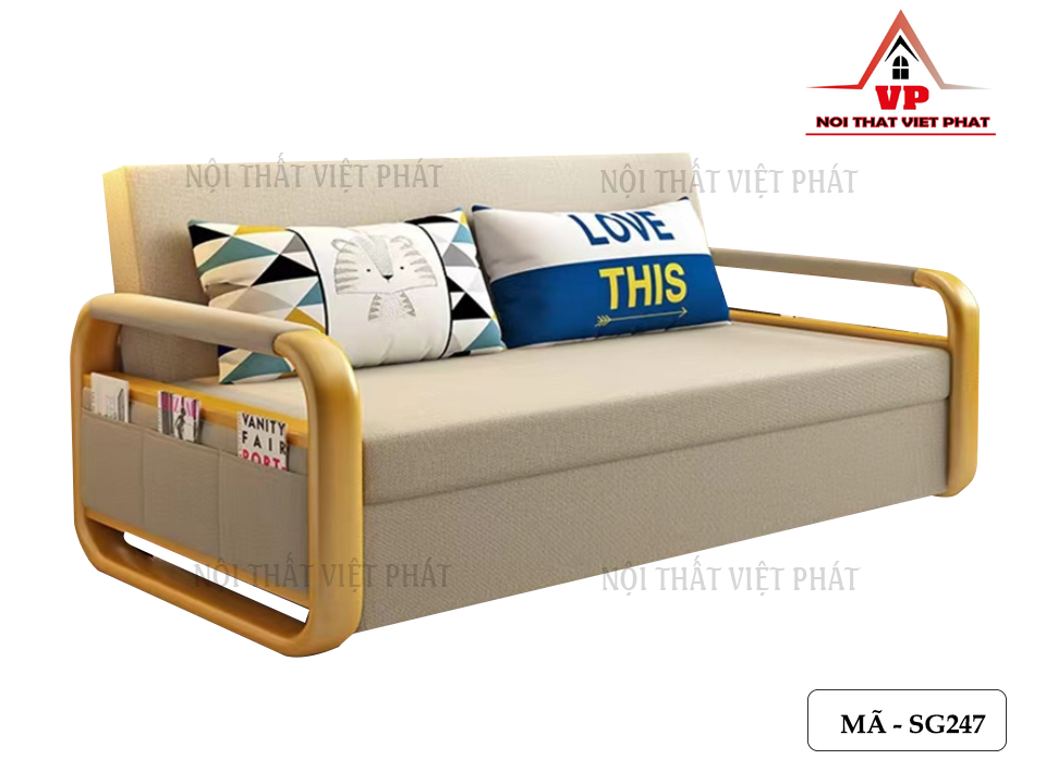 Sofa Giường Hồ Chí Minh - Mã SG247-8