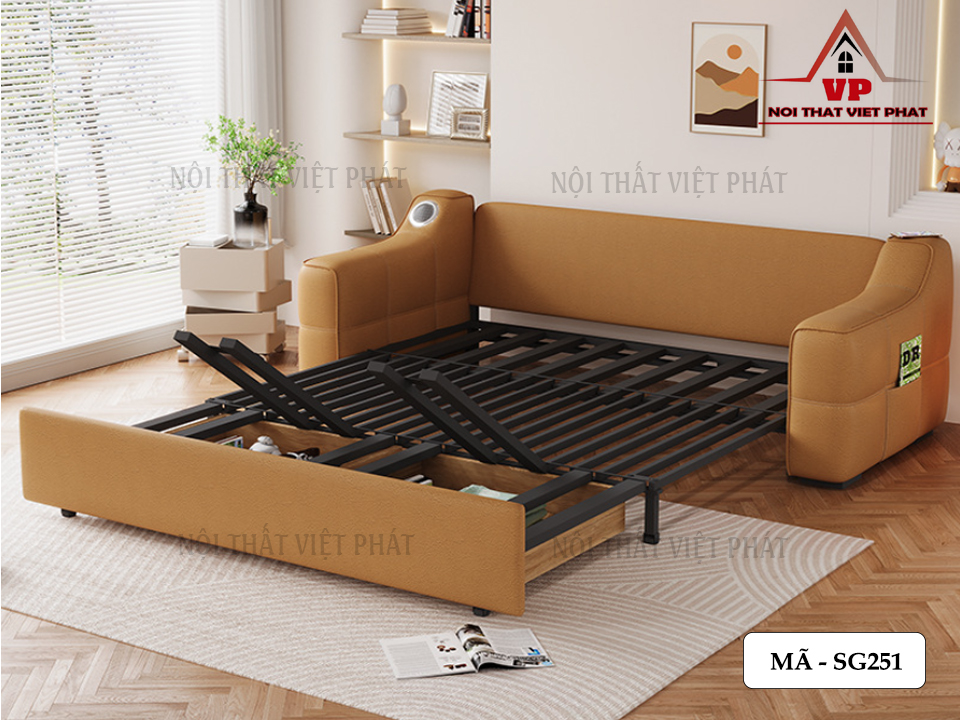 Sofa Giường Ở TPHCM - Mã SG251-8