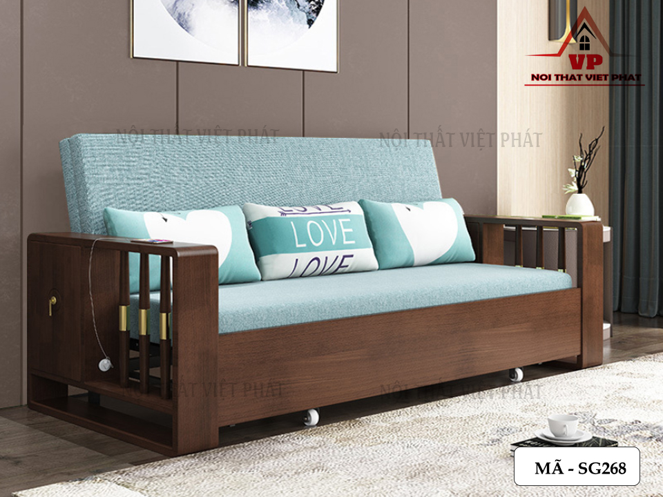 Ghế Sofa Kéo Ra Thành Giường - Mã SG268-1