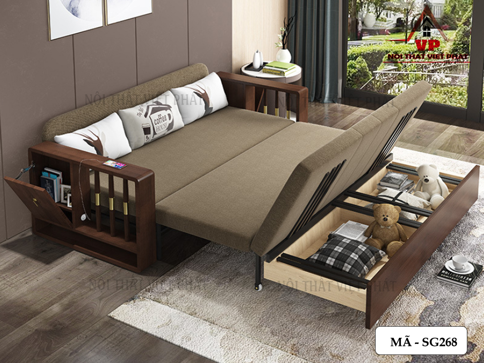 Ghế Sofa Kéo Ra Thành Giường - Mã SG268-5