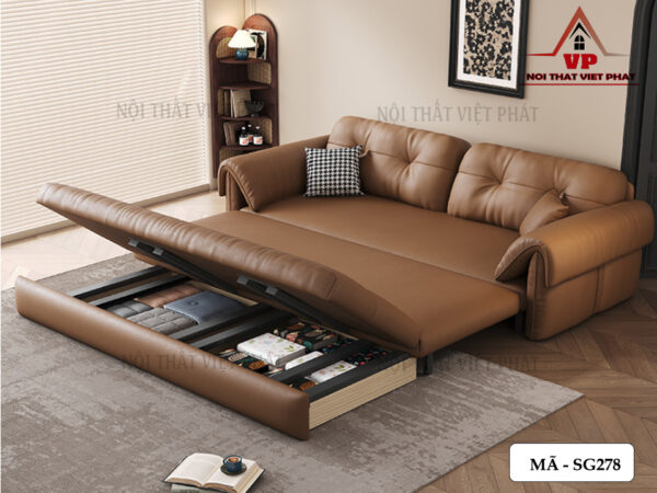 Ghế Sofa Kết Hợp Giường Ngủ - Mã SG278-3