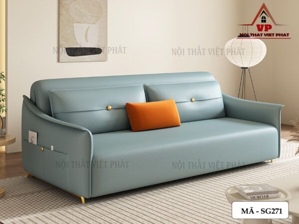 Ghế Sofa Phòng Khách Giường Chỉnh Điện - Mã SG271-2