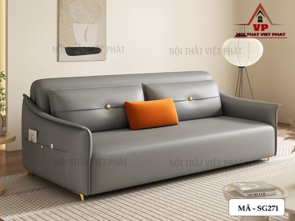 Ghế Sofa Phòng Khách Giường Chỉnh Điện - Mã SG271-4