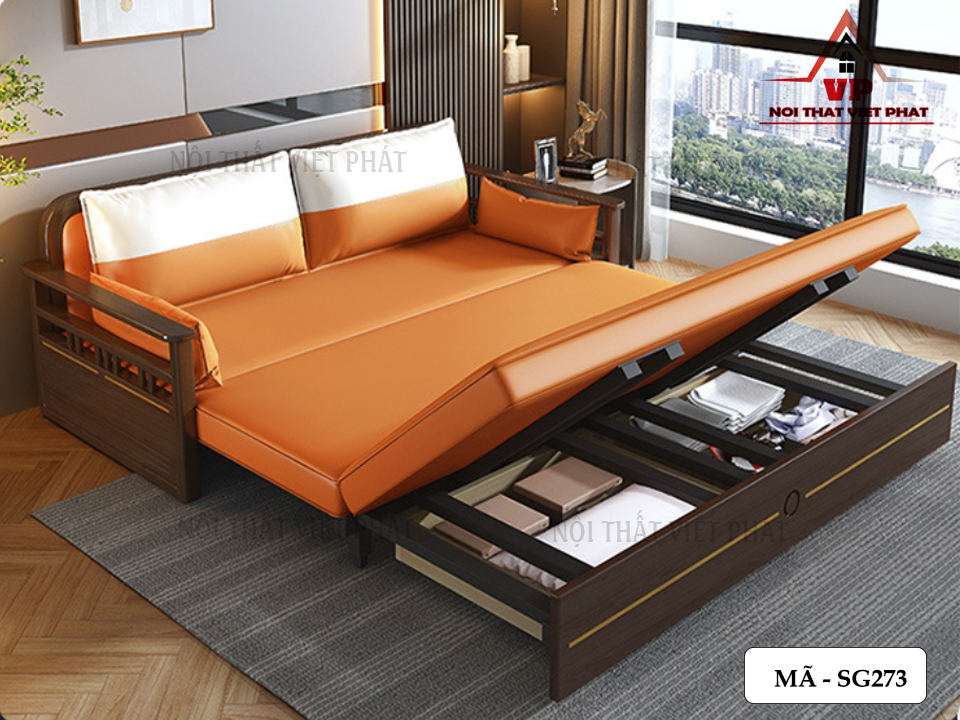 Sofa Giường Biên Hòa - Mã SG273-3