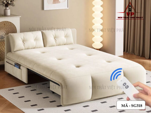 Ghế Giường Đa Năng Bấm Điện - Mã SG318-3