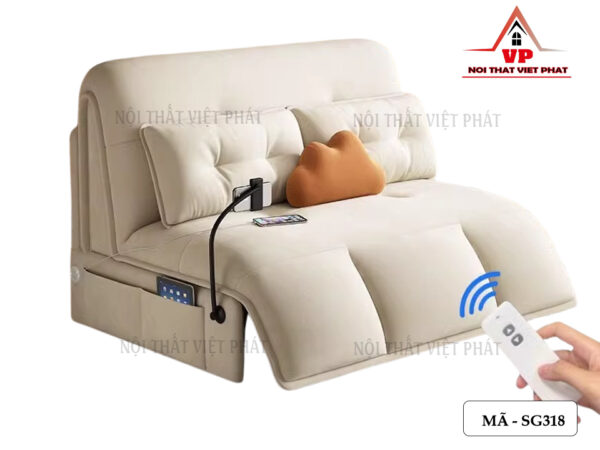 Ghế Giường Đa Năng Bấm Điện - Mã SG318-4