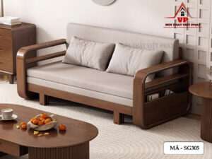 Ghế Kết Hợp Giường Ngủ Bằng Gỗ - Mã SG305-1