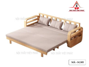 Ghế Kết Hợp Giường Ngủ Bằng Gỗ - Mã SG305-4