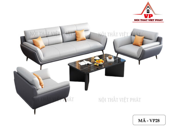 Sofa Da Văn Phòng - Mã VP28-5