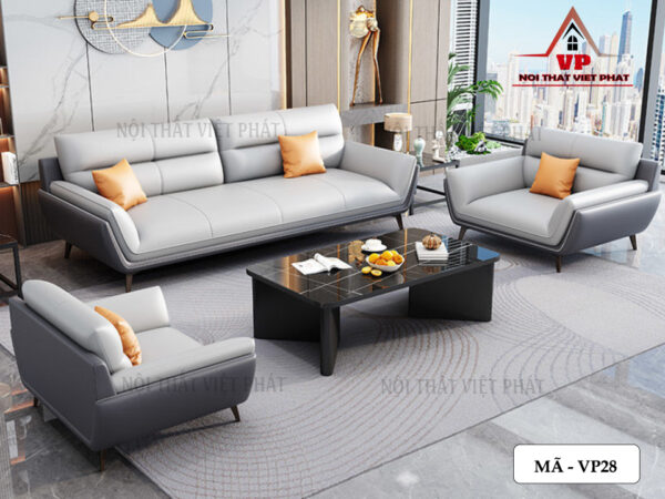 Sofa Da Văn Phòng - Mã VP28