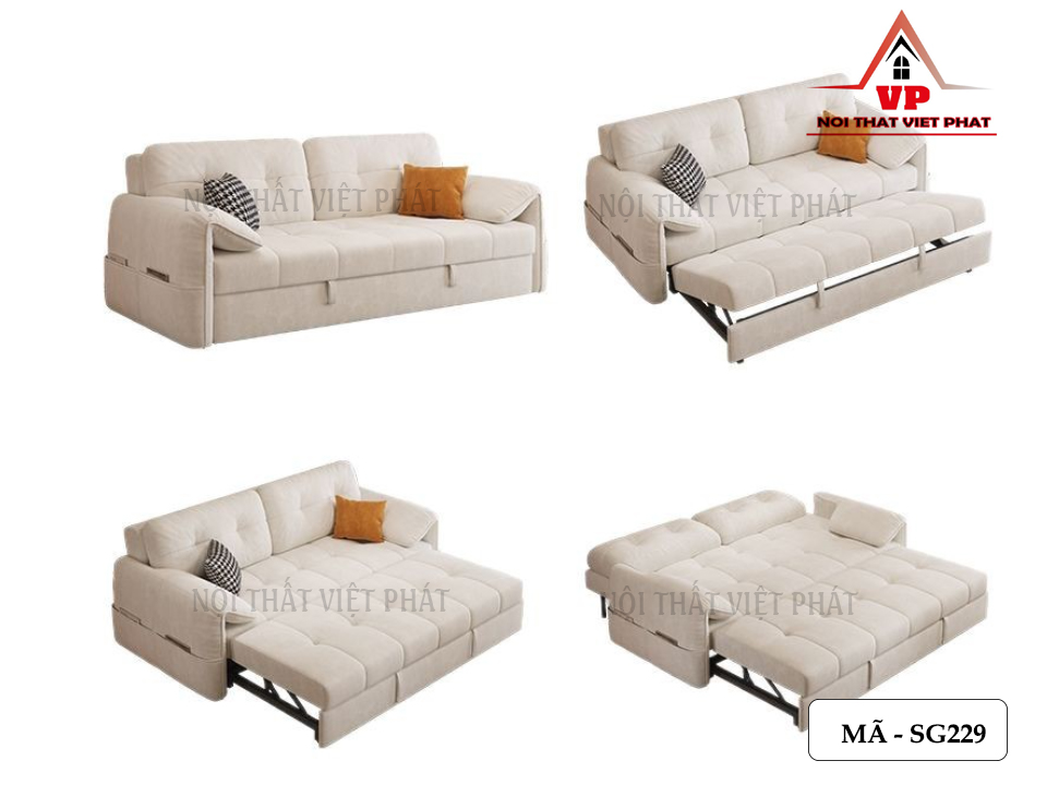 Sofa Giường Ngủ Thông Minh - Mã SG229-6