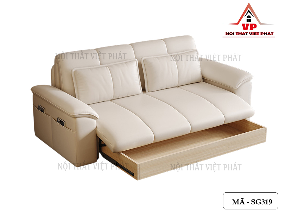 Sofa Giường Thông Minh Bấm điện Tự động - Mã SG319-4