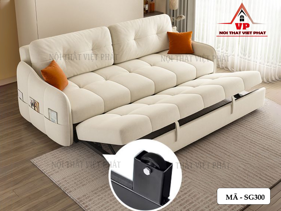 Sofa Kéo Ra Thành Giường Ngủ - Mã SG300-6