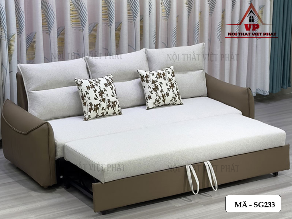 Sofa Kiêm Giường Ngủ - Mã SG233-7