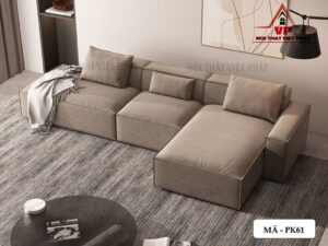 Bộ Bàn Ghế Sofa Da Phòng Khách - Mã PK61