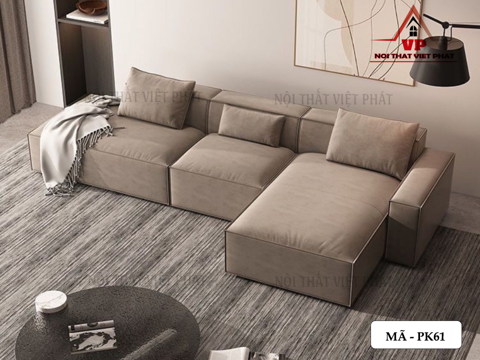 Bộ Bàn Ghế Sofa Da Phòng Khách - Mã PK61 9 Bộ Bàn Ghế Sofa Da Phòng Khách - Mã PK61
