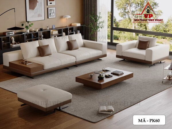 Bộ Sofa Phòng Khách Cao Cấp - Mã PK60