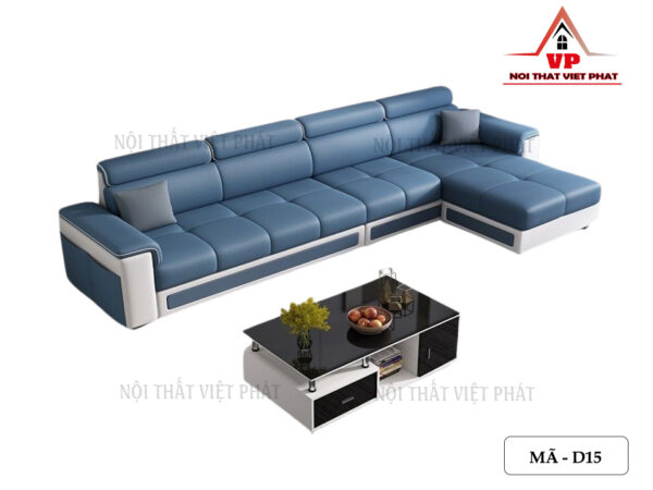 Sofa Da Cao Cấp TPHCM - Mã D15-2