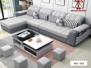 Sofa Da Cho Phòng Khách - D14-5