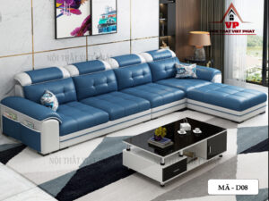 Sofa Da Hà Nội - D08-2