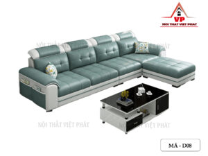 Sofa Da Hà Nội - D08-3