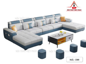 Sofa Da Hàn Quốc - Mã D05-5
