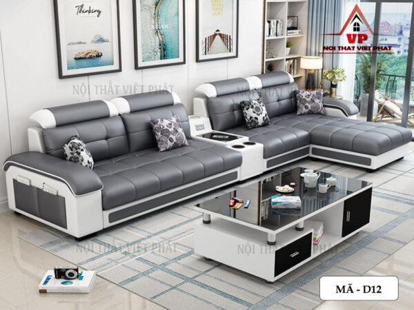 Sofa Da HCM - D12 -1