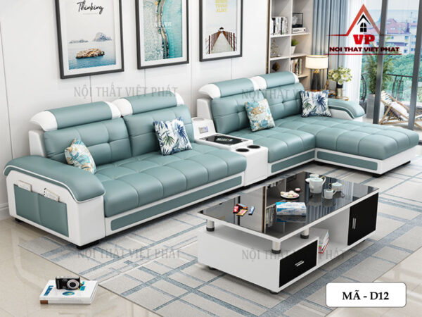 Sofa Da HCM - D12 -2