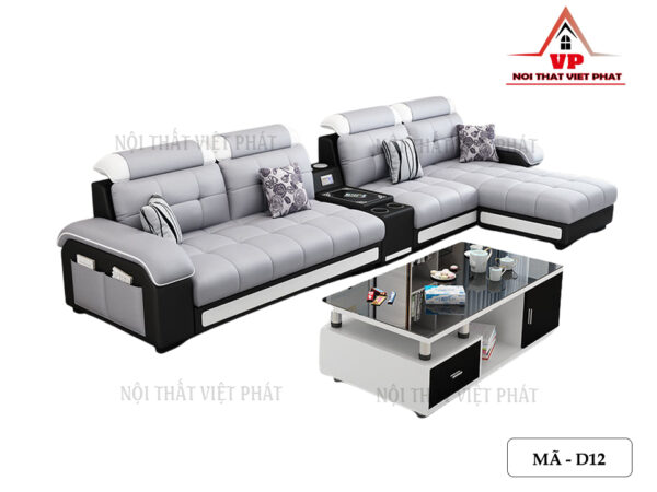 Sofa Da HCM - D12 -4
