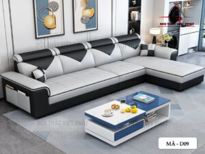 Sofa Da Hoàn Mỹ - Mã D09-2