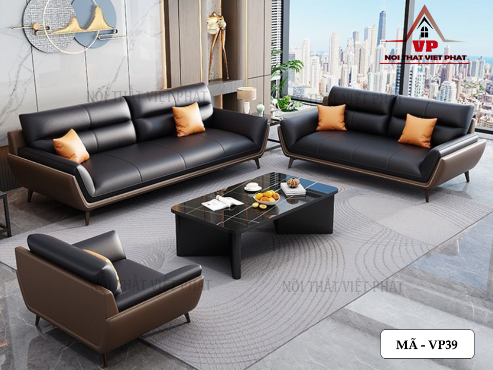 Sofa Văn Phòng Hà Nội - Mã VP39 13 Sofa Văn Phòng Hà Nội - Mã VP39-2