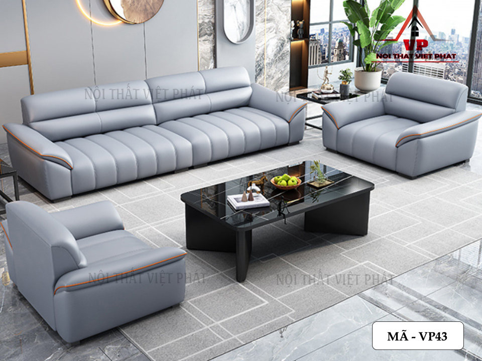Sofa Văn Phòng HCM - Mã VP43 13 Sofa Văn Phòng HCM - Mã VP43-2