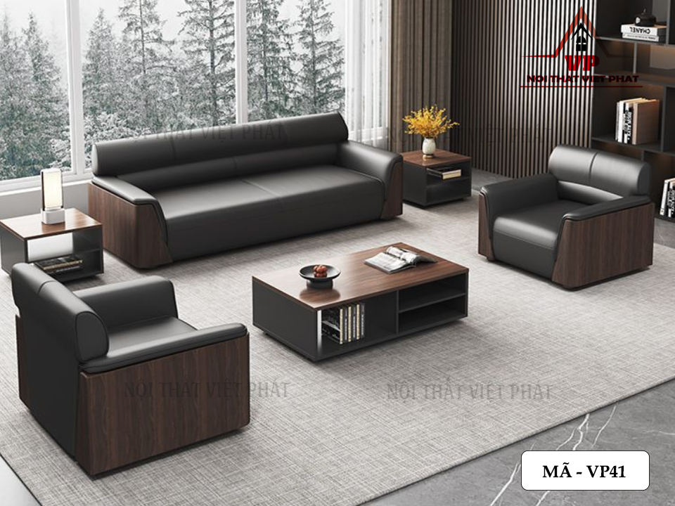 Sofa Văn Phòng Nhập Khẩu - Mã VP41 13 Sofa Văn Phòng Nhập Khẩu - Mã VP41-3
