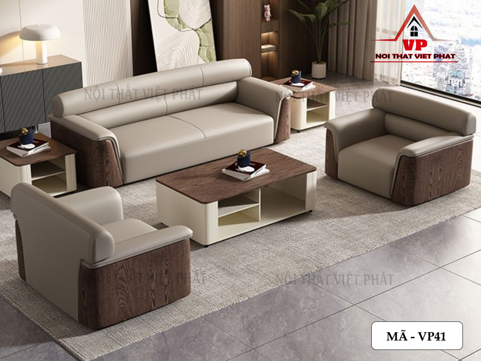 Sofa Văn Phòng Nhập Khẩu - Mã VP41 10 Sofa Văn Phòng Nhập Khẩu - Mã VP41