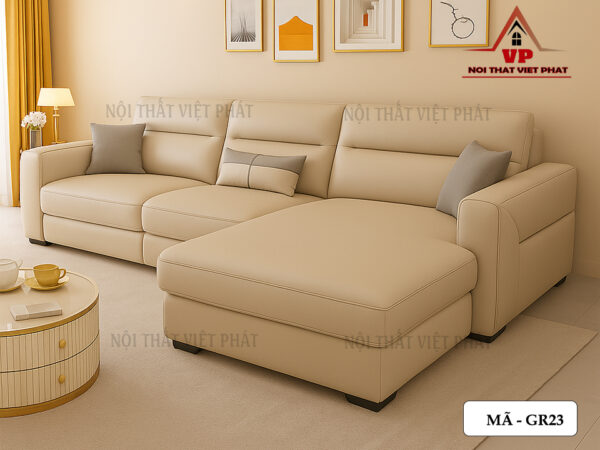 Ghế Sofa Da Giá Rẻ - Mã GR23-1